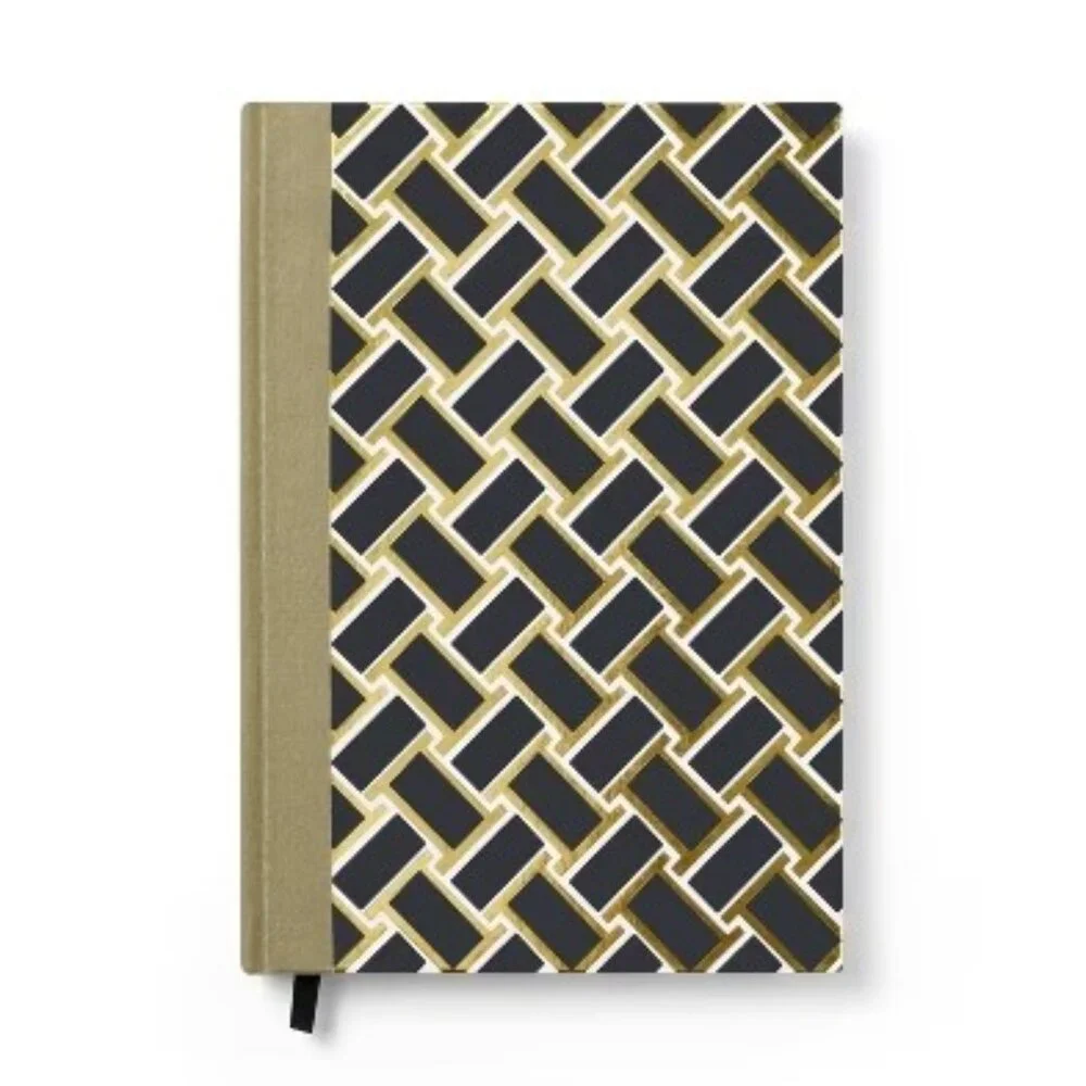 NWT Vintage Weave Neutral Unlined Journal - DVF for Target